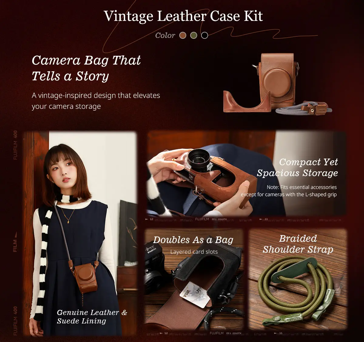 Бленда SmallRig 5393 для Fujifilm X half (Серебро)