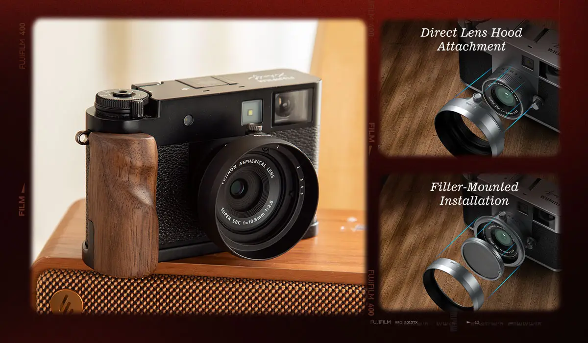 Бленда SmallRig 5393 для Fujifilm X half (Серебро)