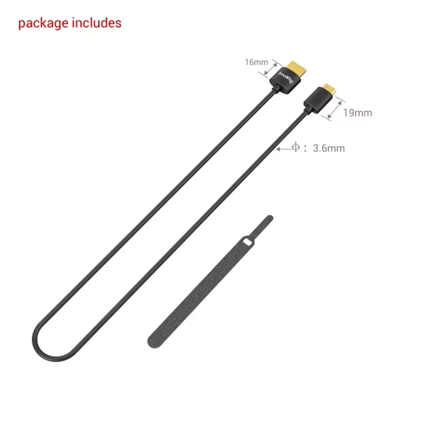 Кабель SmallRig 3041 HDMI - mini HDMI 55 см