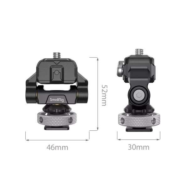 Крепление для монитора SmallRig 3514 HawkLock mini с холодным башмаком