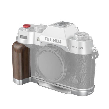 L площадка SmallRig Wooden 4735 для FUJIFILM X-T50 (серебро)