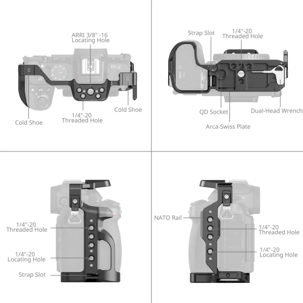 Клетка SmallRig 4980 для Nikon Z50 II