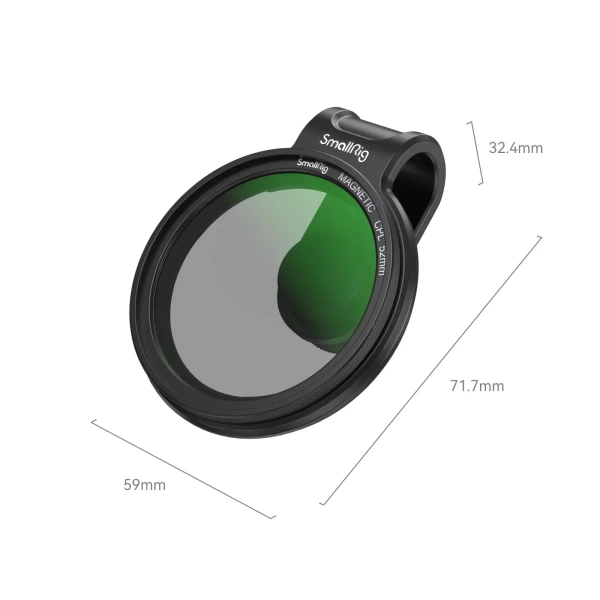 Крепление с магнитным фильтром SmallRig 4389 CPL Kit поляризационный 52 мм