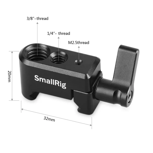 Крепление SmallRig 1973 на направляющую NATO