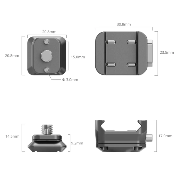 Адаптер с быстросъёмной площадкой SmallRig 4491 H21 Universal