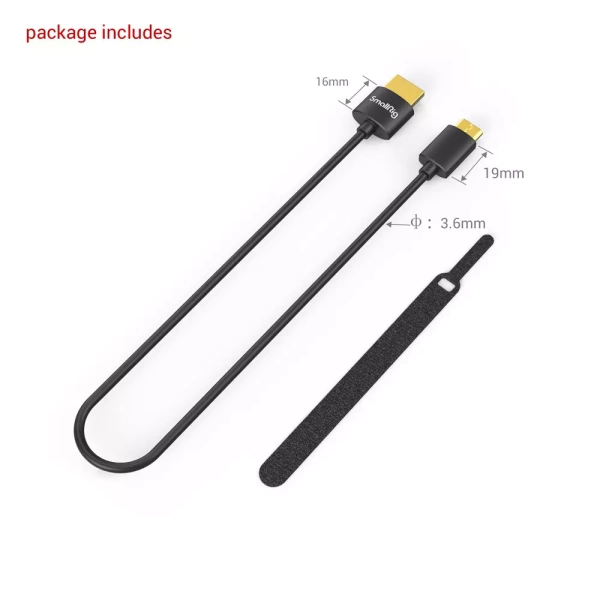 Кабель SmallRig 3040 HDMI - mini HDMI 35 см