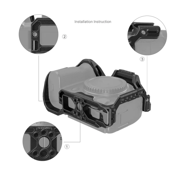 Клетка SmallRig 3233 Black Mamba для Canon EOS R5, R6