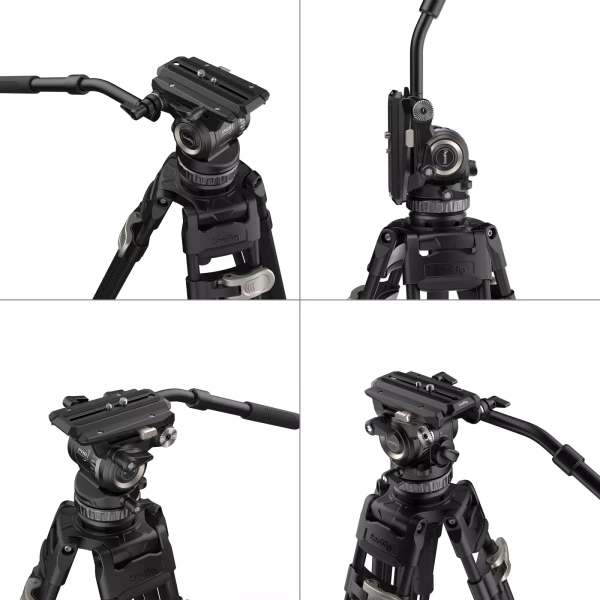 Видеоштатив SmallRig 4465 Professional Fluid Head Tripod Kit