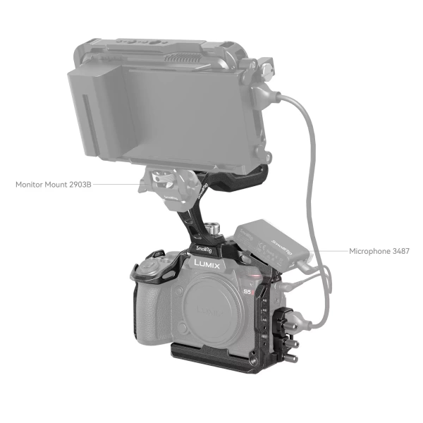 Клетка SmallRig 4024 Black Mamba Kit для Panasonic LUMIX S5 II, S5 IIX