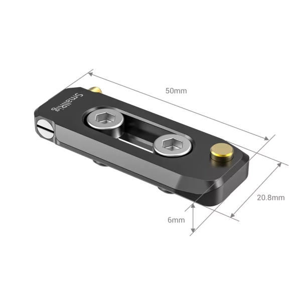 Направляющая SmallRig BUN2468 Low profile для установки аксессуаров NATO 50 мм