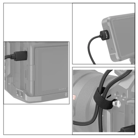 Кабель SmallRig 3043 HDMI - micro HDMI 55 см Кабель SmallRig 3043 HDMI - micro HDMI 55 см