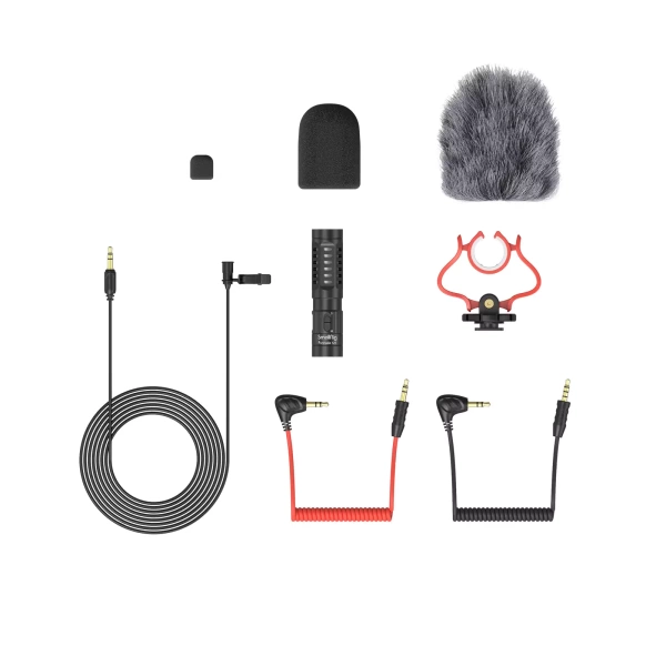 Накамерный микрофон с петличкой SmallRig 3468 Forevala S20