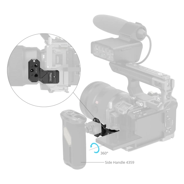 Удлинитель боковой ручки SmallRig 4458 NATO