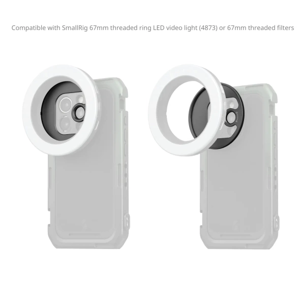 Адаптер для фильтра SmallRig 5172 67 мм T-Mount Адаптер для фильтра SmallRig 5172 67 мм T-Mount