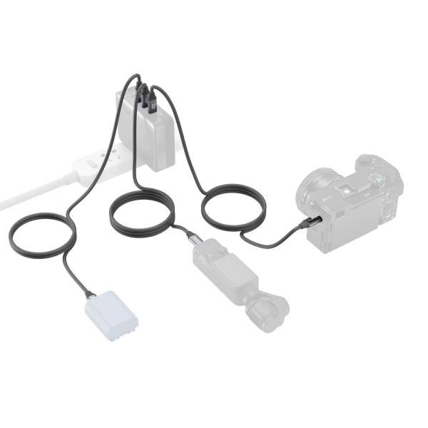 Провод SmallRig 4789 USB-C (Прямой) to USB-C (Прямой) Data Cable 60 см