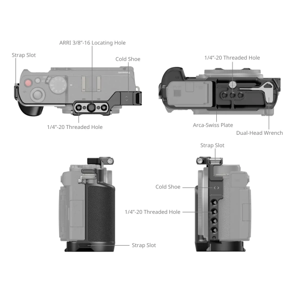 Клетка SmallRig 4515 Cage for Panasonic LUMIX S9