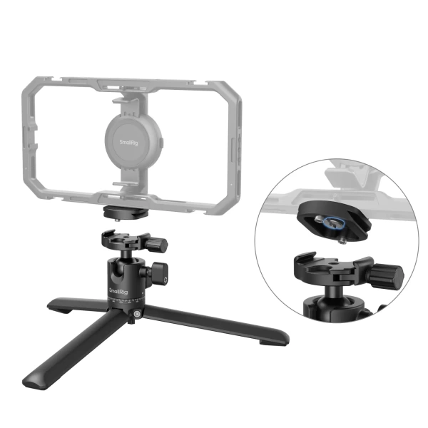 Настольный штатив SmallRig 4630 с быстросъемной площадкой Arca-Swiss и шаровой головкой