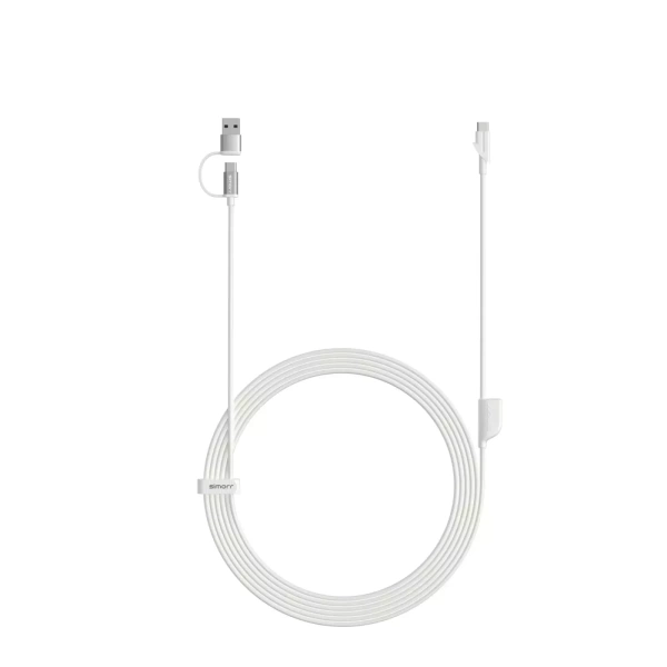Настольный микрофон Simorr 3492 Wave U1 USB белый
