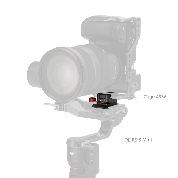 Зажим SmallRig 4857 NATO для быстросъемной пластины Arca-Swiss