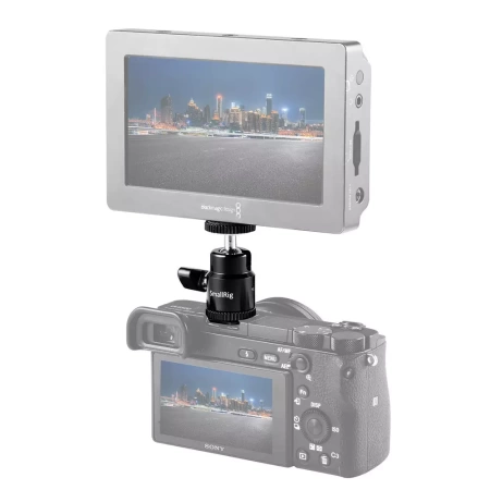 Шаровая головка SmallRig 761 компактная с резьбой 1/4" Шаровая головка SmallRig 761 компактная с резьбой 1/4"