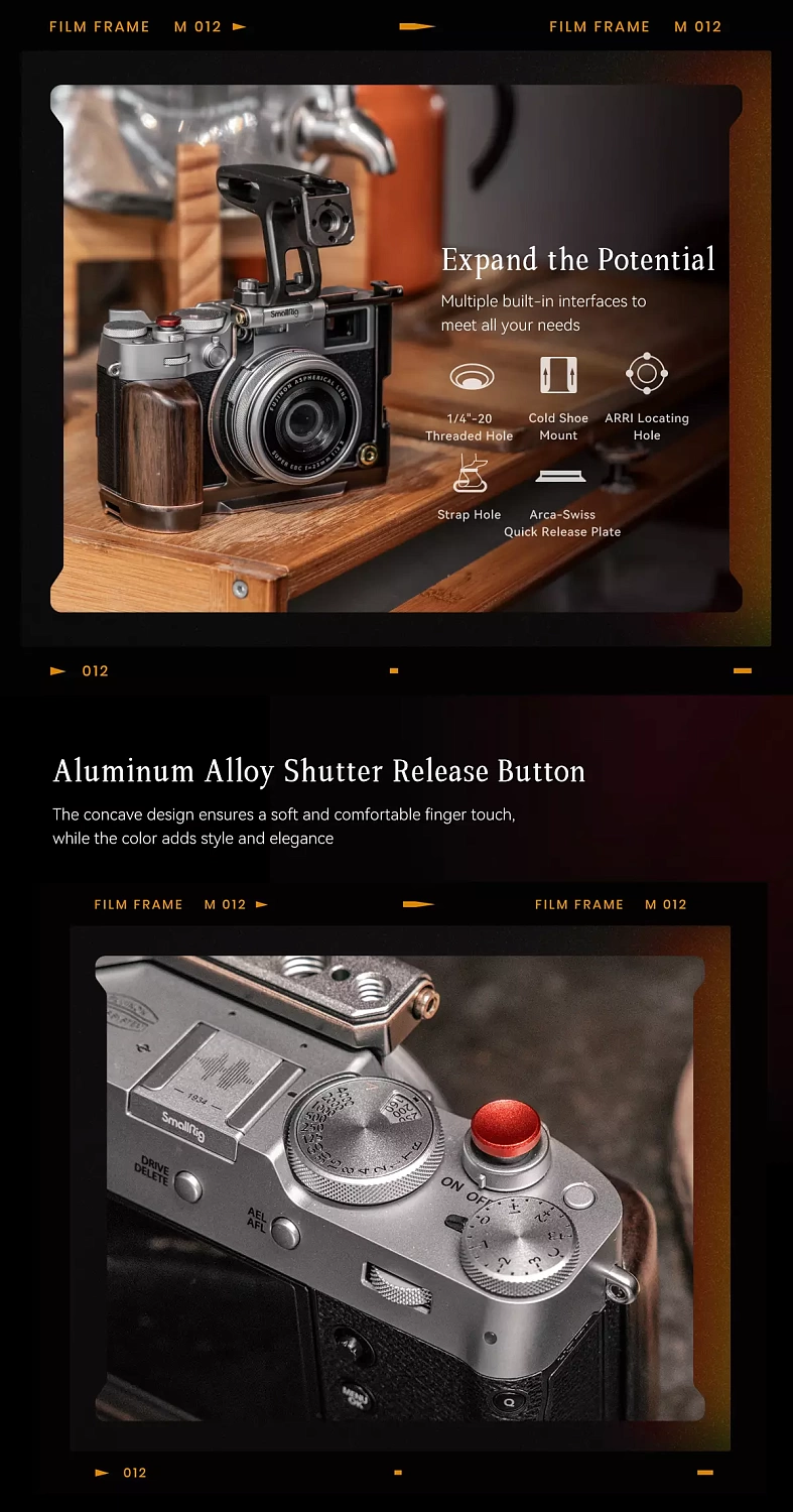 Клетка SmallRig 4557 Retro для Fujifilm X100VI Клетка SmallRig 4557 Retro для Fujifilm X100VI