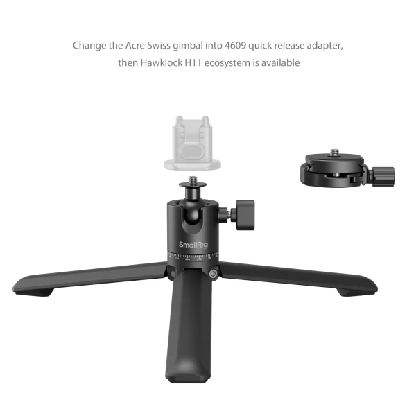 Настольный штатив SmallRig 4630 с быстросъемной площадкой Arca-Swiss и шаровой головкой