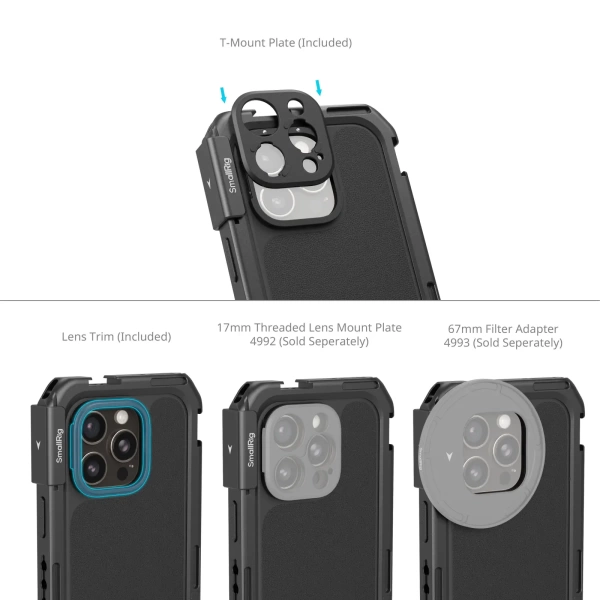 Клетка SmallRig 4827 Flagship Edition для iPhone 16 Pro Max