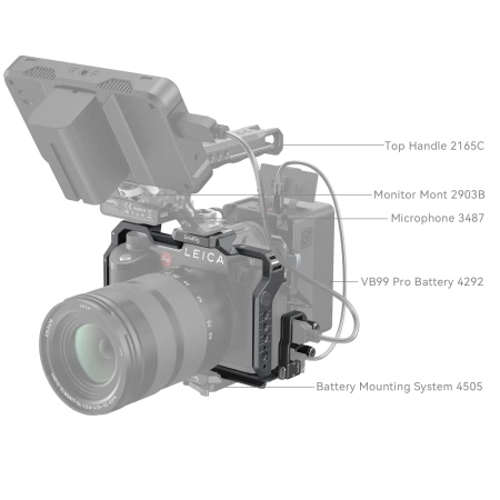 Клетка SmallRig Kit 4510 fдля Leica SL3 Клетка SmallRig Kit 4510 fдля Leica SL3