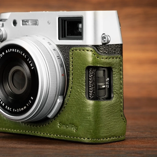 Кожаный чехол SmallRig 4701 для FUJIFILM X100VI (зелёный)