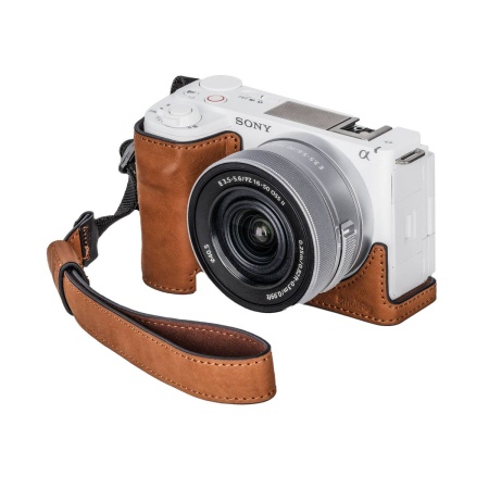 Кожанный чехол SmallRig 4889 для Sony ZV-E10 II (Коричневый)