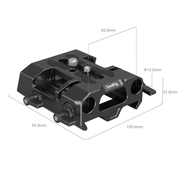 Базовая площадка SmallRig 4002 Dovetail 15 мм