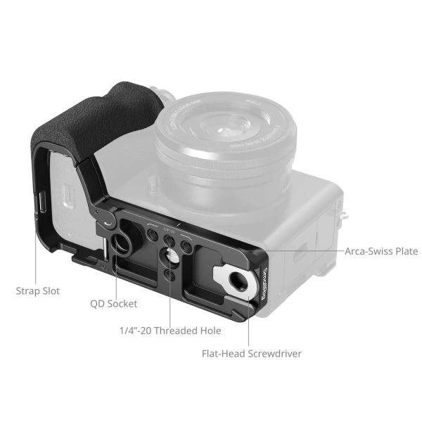 L площадка SmallRig 5061 Silicone для Sony Alpha A6700