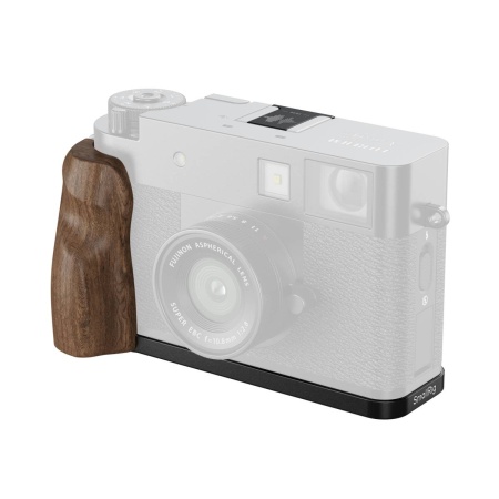 L площадка SmallRig 5224 с деревянной ручкой для Fujifilm X half (Черный)