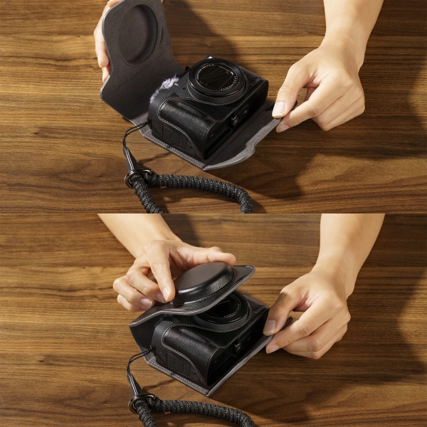 Кожаный чехол SmallRig 5386 Kit для Canon PowerShot V1 (черный) Кожаный чехол SmallRig 5386 Kit для Canon PowerShot V1 (черный)