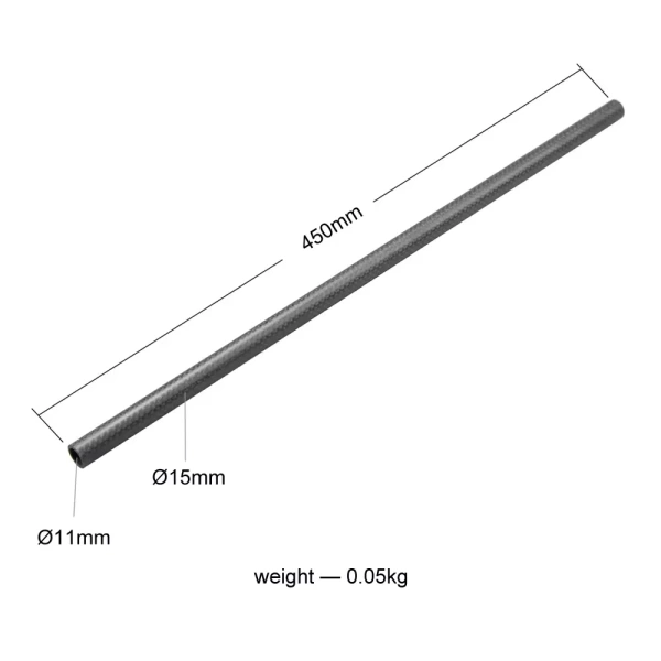 Набор трубок SmallRig 871 15 мм Carbon 45 см