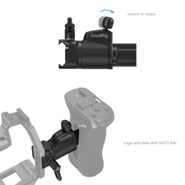 Универсальный адаптер вращающейся SmallRig 4112 для ручки