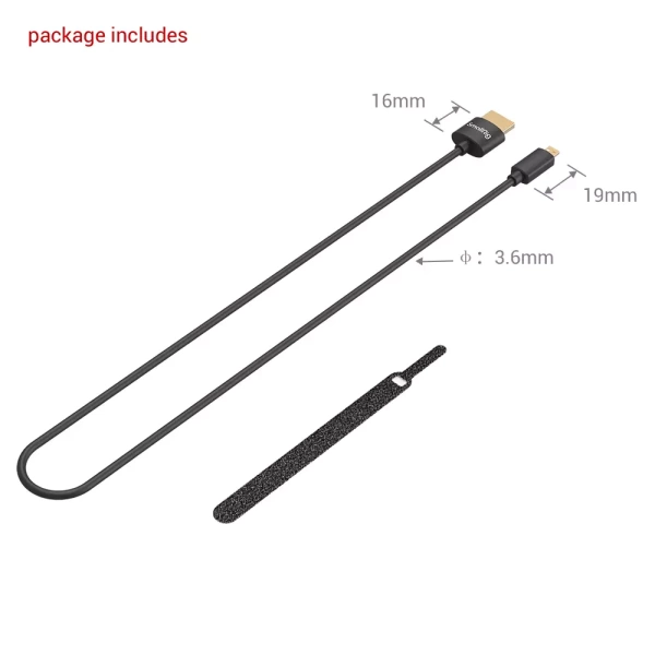 Кабель SmallRig 3043 HDMI - micro HDMI 55 см