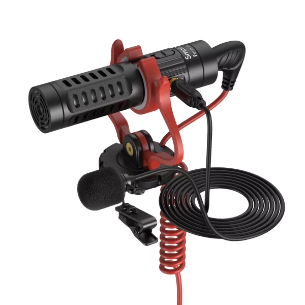 Накамерный микрофон с петличкой SmallRig 3468 Forevala S20