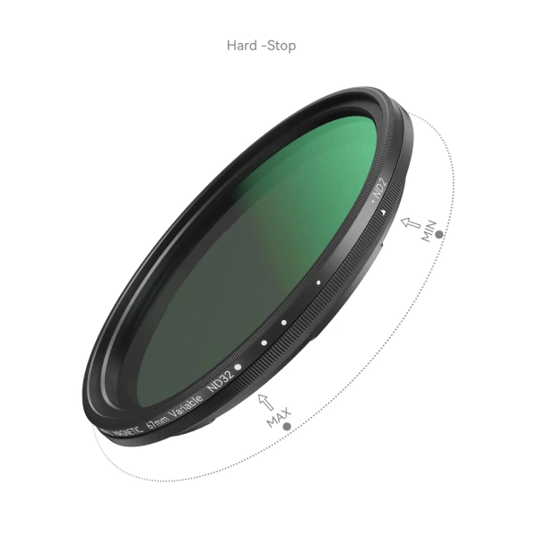 Фильтр SmallRig 4725 VND ND2-ND32 (1-5 Stop) с креплением T-mount 67 мм
