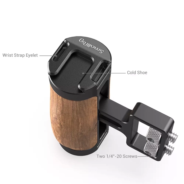 Боковая ручка SmallRig 2913 Wooden 1/4”