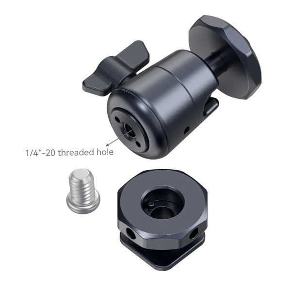 Штативная головка SmallRig 2948B с холодным башмаком (2шт)