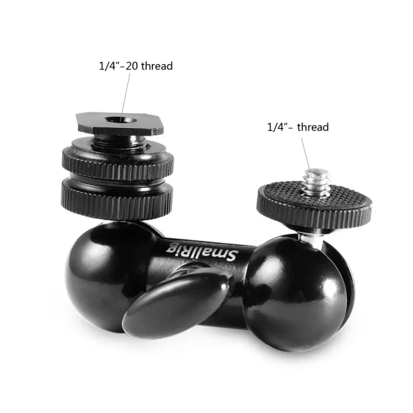 Шарнирный держатель SmallRig 1135 1/4" на холодный башмак