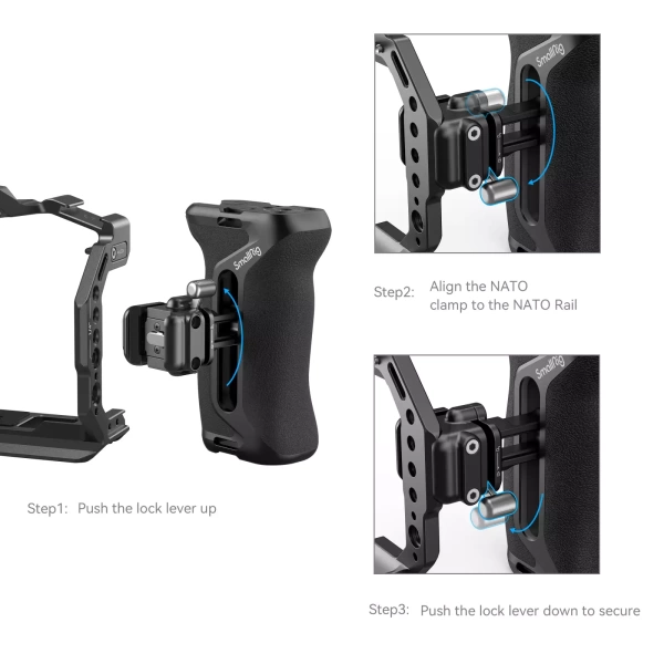 Отверстия и крепления ручки SmallRig 4017