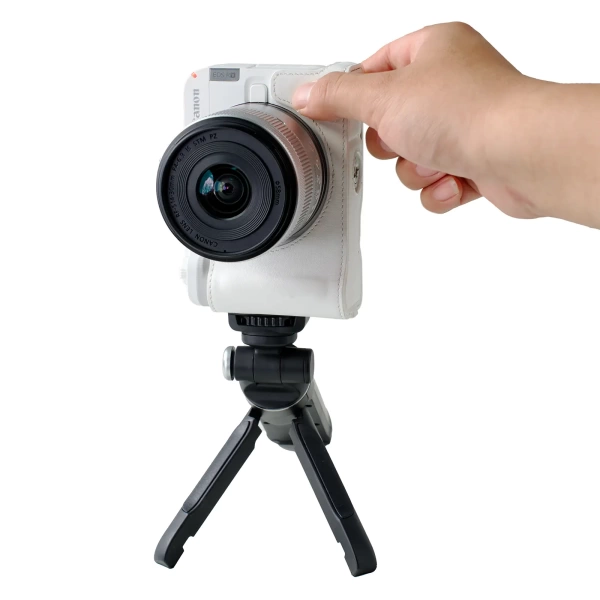 Кожаный чехол SmallRig 5431 для Canon EOS R50 V (Белый) Кожаный чехол SmallRig 5431 для Canon EOS R50 V (Белый)