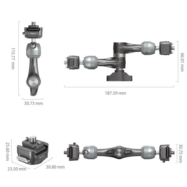Держатель SmallRig 4490 HawkLock H21 быстросъёмный Magic Arm (7