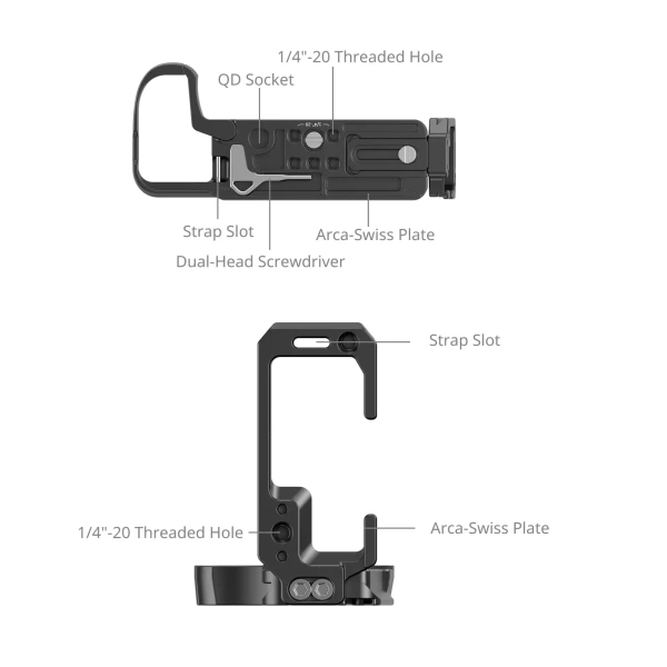 L площадка SmallRig 4523 L-Shape Mount Plate for Nikon Z 6III