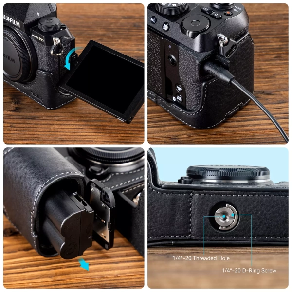 Кожаный чехол SmallRig 4232 для Fujifilm X-S20