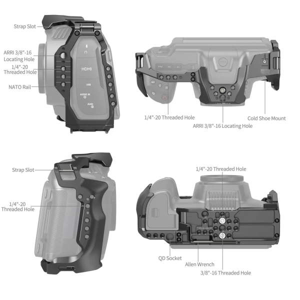 Клетка SmallRig 4785 для Blackmagic Design Cinema Camera 6K