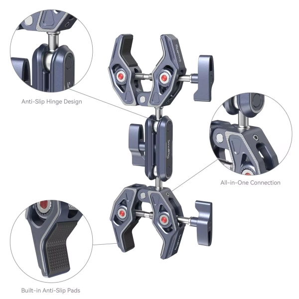 Двойной клэмп SmallRig Super Clamp with Double Crab-Shaped Clamps 4103