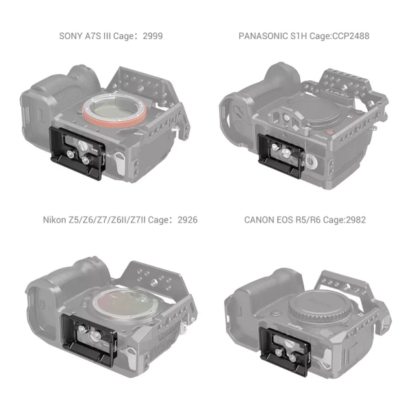 Быстросъемная площадка SmallRig 3154 Arca для DJI RS 2, RSC 2, RS 3, RS 3 Pro